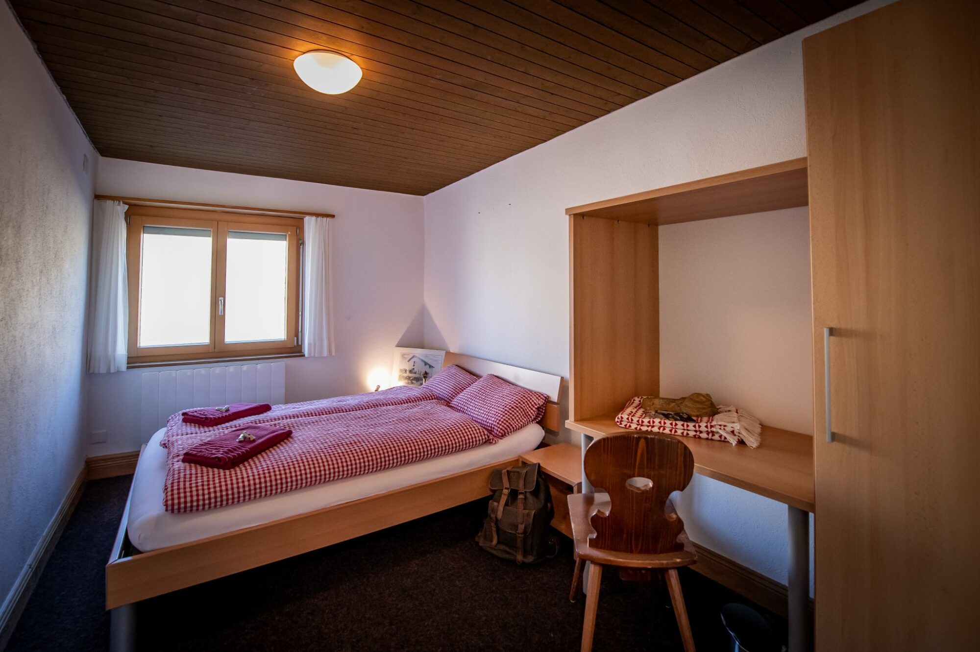 Rooms of the Segneshütte from the inside